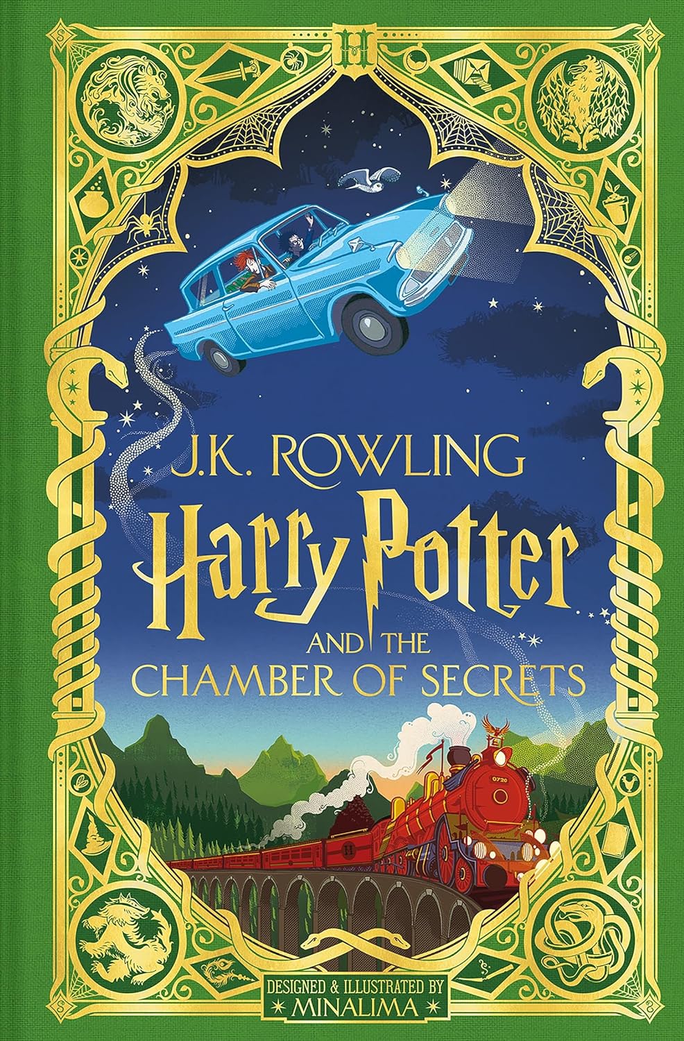 Harry Potter and the Chamber of Secrets Book Cover